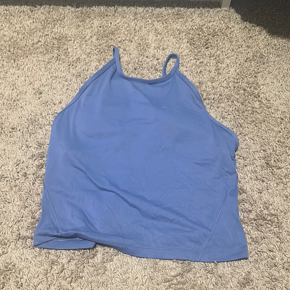 Lululemon Athletica Blue Sleeveless Tank Top for Everyday Wear
